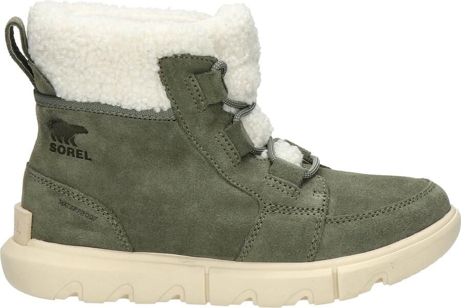 Sorel Explorer Next Carnival dames snowboot Kaki