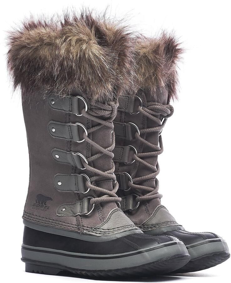 SOREL Snowboots 'Joan Of Arctic' grijs donkergrijs