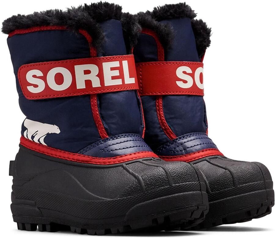 Sorel Snowboots Unisex navy rood zwart