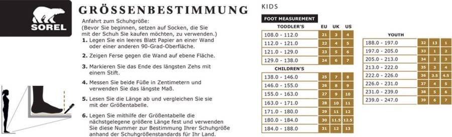 Sorel Snowboots Unisex zwart blauw groen - Foto 6