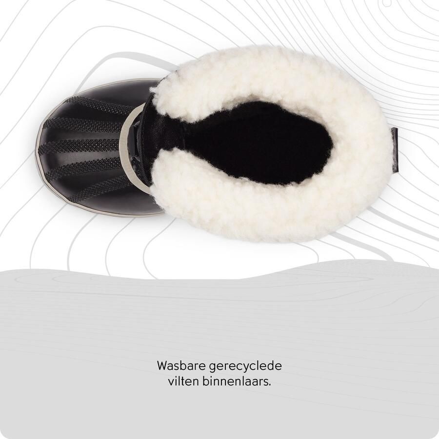Sorel Kid's Yoot Pac Nylon Waterproof Winterschoenen zwart - Foto 2