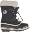 Sorel snowboots zwart Nylon Meerkleurig 35 - Zwart