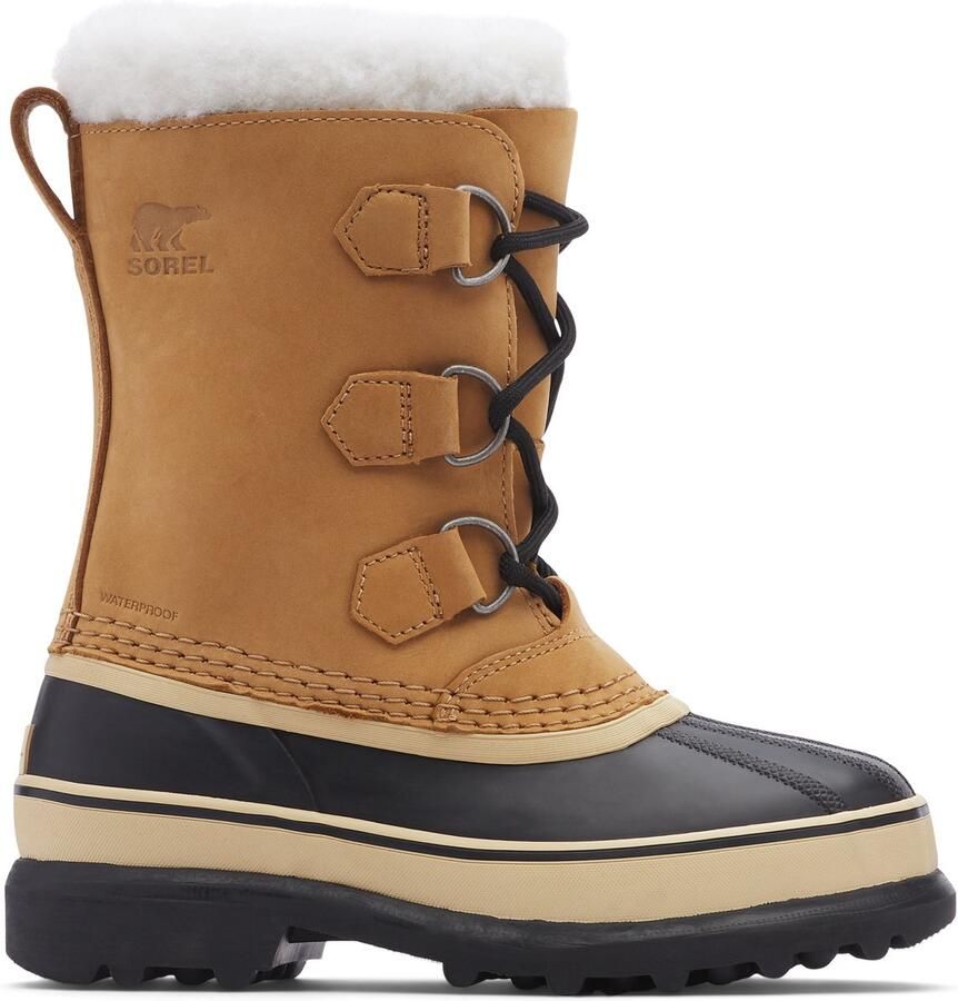 Sorel YOUTH CARIBOU™ WP Youth Unisex Snowboots Buff