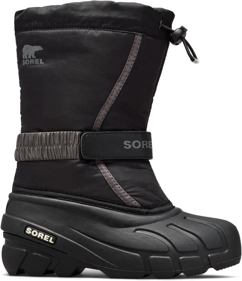 Sorel YOUTH FLURRY™ BOOT Unisex Snowboots Black City Grey