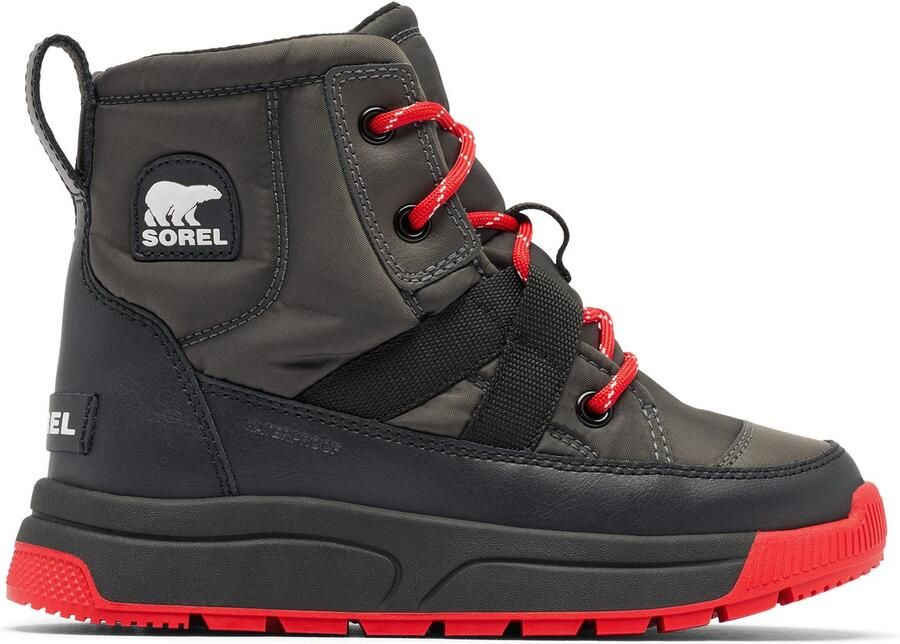 Sorel YOUTH WHITNEY™ III MID WP Unisex Snowboots Jet Black