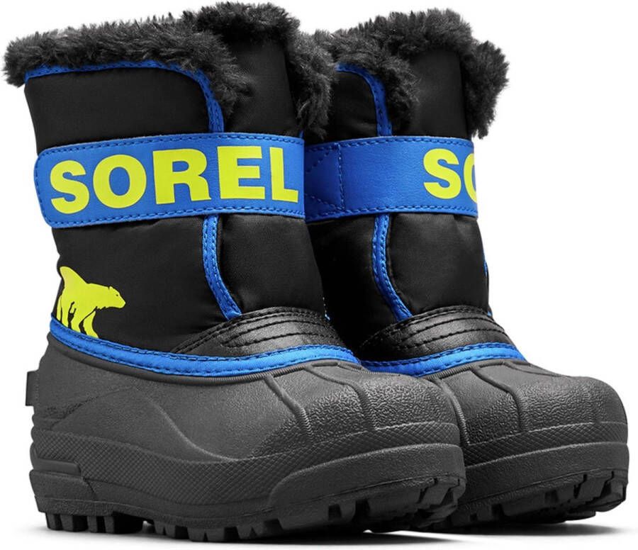 Sorel TODDLER SNOW COMMANDER? Snowboots Kinderen Black Super Bl
