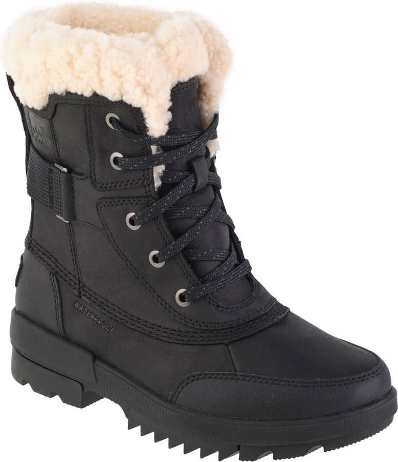 Sorel Torino Ii Parc Boot Wp Veterboots Laarzen Met Veters Dames Zwart