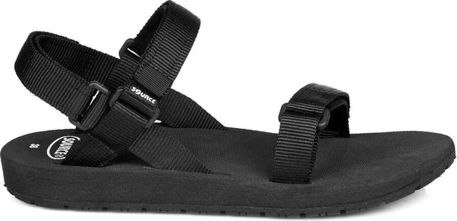 Source Classic Sandaal dames Wandelsandalen Vrouwen zwart