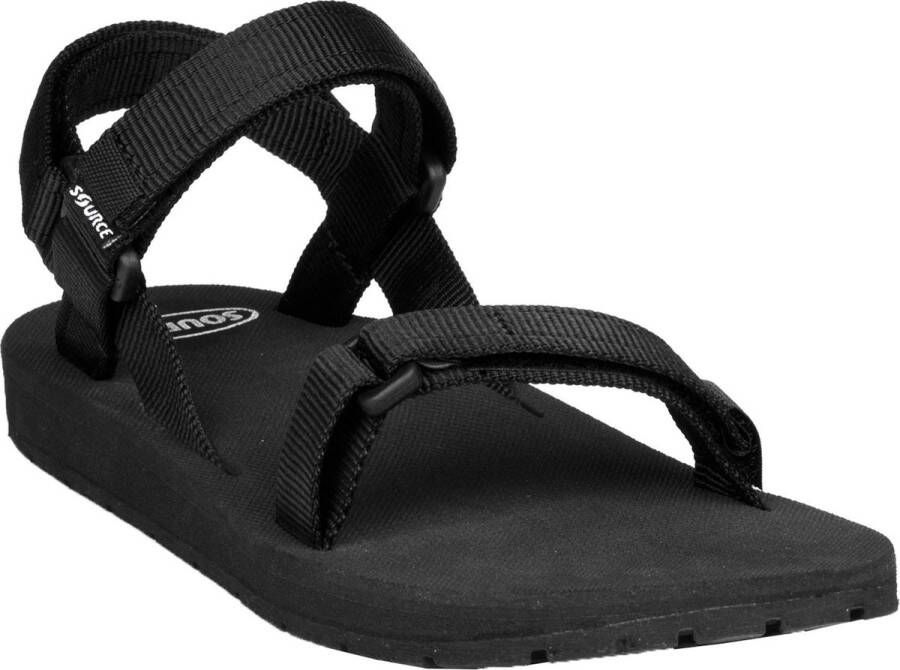Source Classic Sandaal dames Wandelsandalen Vrouwen zwart