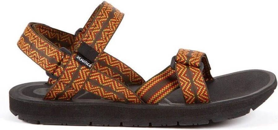 Source Sandalen Stream Heren Eva polyester Bruin geel