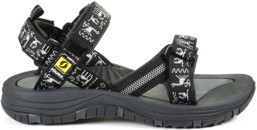 Source sandalen voor heren Gobi 2.0 Black Inca outdoor Zwart