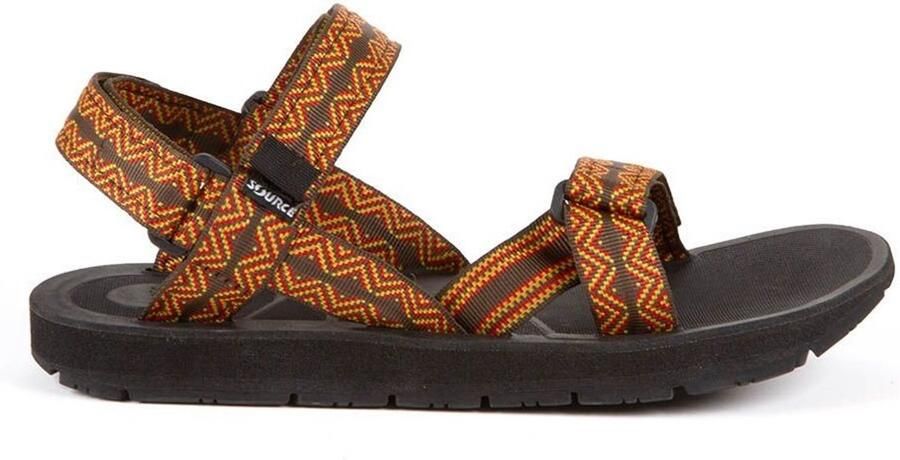 Source Sandalen Stream Heren Eva polyester Bruin geel - Foto 4