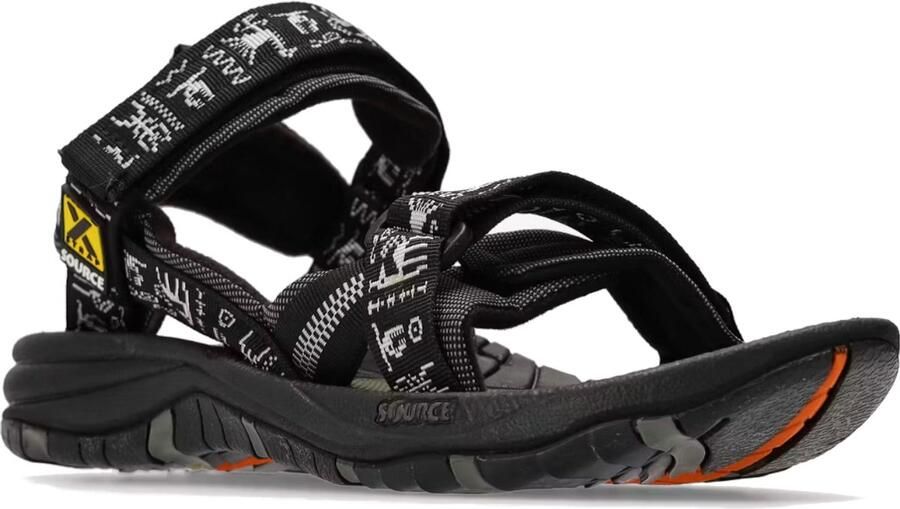 Source sandalen voor heren Gobi 2.0 Black Inca outdoor Zwart