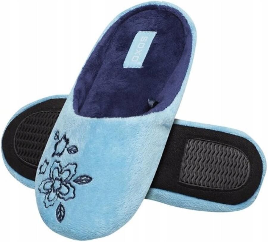 Soxo Dames Pantoffels Warme Comfortabele Huis Slippers