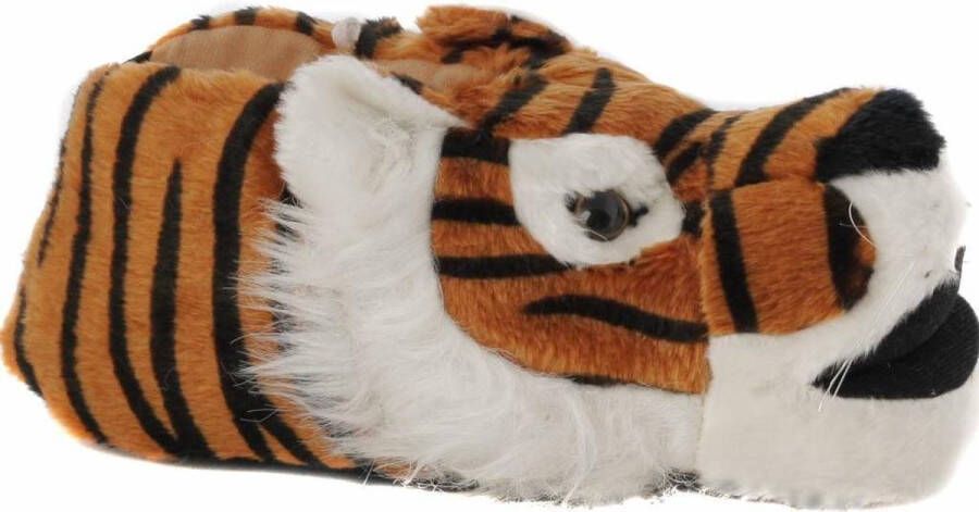 Spaansesloffen.nl Dieren pantoffel tijger Bruin