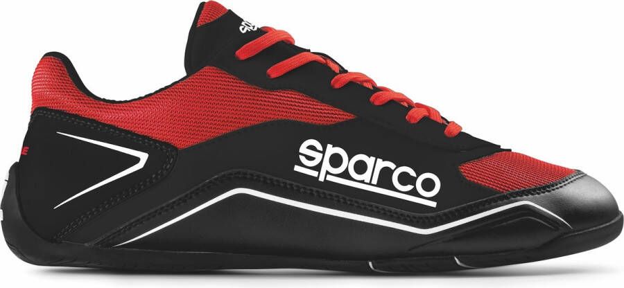 SPARCO S-pole sneakers Zwart-Rood
