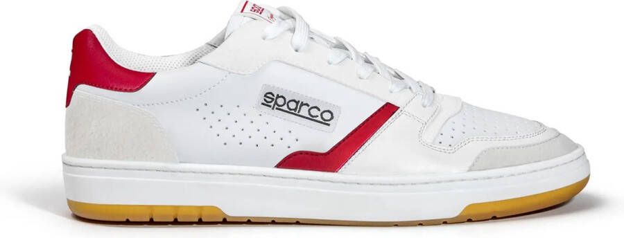 SPARCO S-URBAN Sneakers Retro Tennisstijl Unisex Red 39 Sneakers 0012B439BIRS