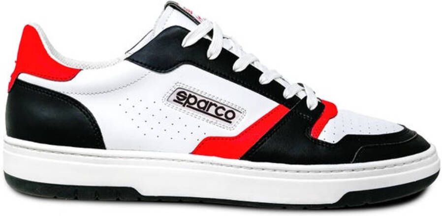 SPARCO S-URBAN Sneakers Retro Tennisstijl Unisex Black 38 Sneakers 0012B438BNRS