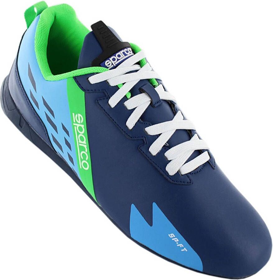 SPARCO Fashion SP FT3 Heren Motorsport Sneakers Sport Casual Schoenen Navy Blauw