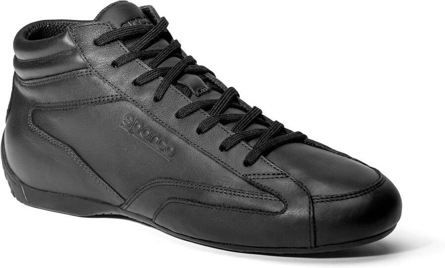 SPARCO S-Drive Mid Leer Sneakers Zwart —