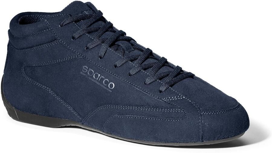 SPARCO S-Drive Mid Suede Sneakers Zwart Marineblauw —