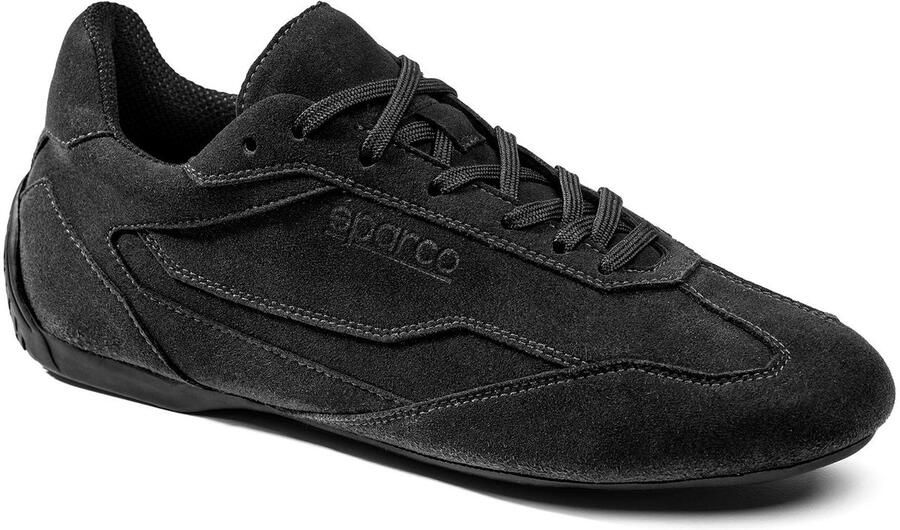 SPARCO S-Drive Suede Sneakers Zwart Marineblauw —