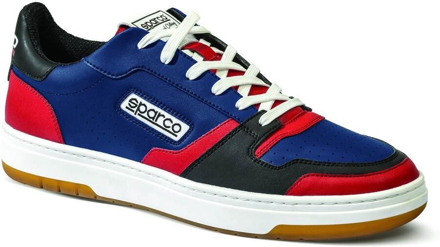 SPARCO S-URBAN FORD PERFORMANCE Retro Sneakers met Exclusieve Ford Performance Livery Marineblauw - Foto 2