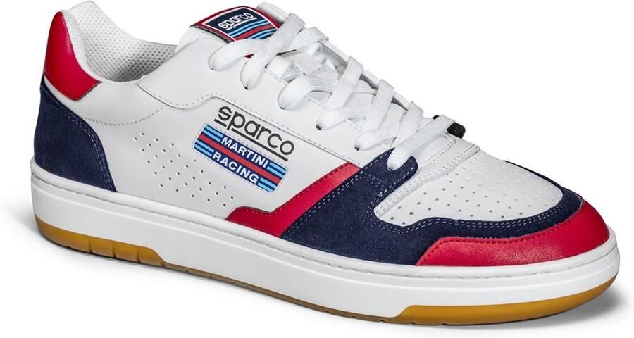 SPARCO Martini Racing S-URBAN Sneakers Retro Tennisstijl Unisex White 41 Sneakers 0012B4MR41BIBM - Foto 2