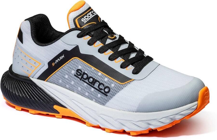 SPARCO Werkschoenen O1 S-Park Salou Zilver Zwart —