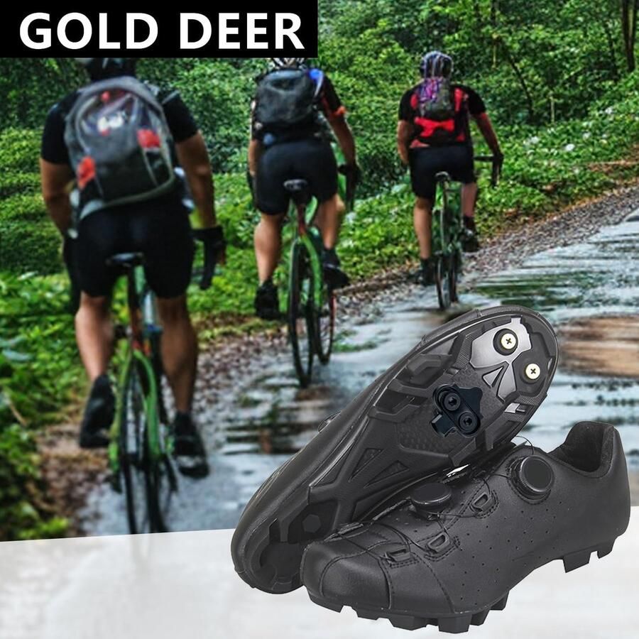 SPD Fietsschoenen Cleats Set voor Binnen- en Buitensport
