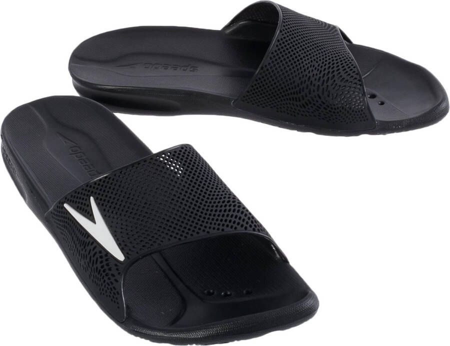 Speedo Atami Ii Max Unisex Slippers Zwart-Wit