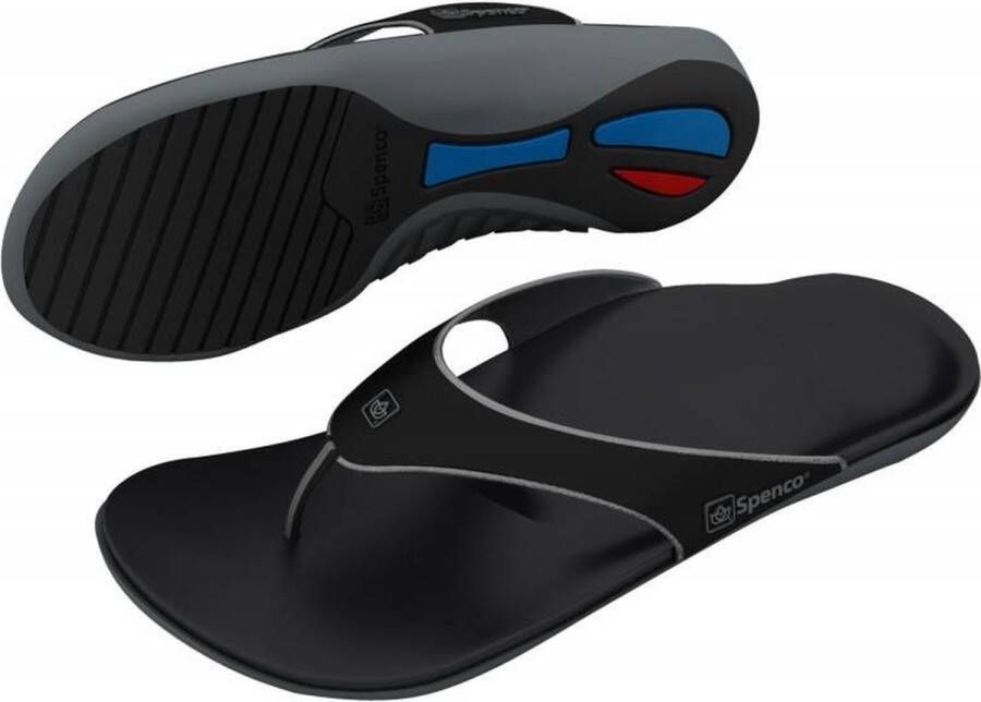 Spenco Slippers Yumi Zwart Schoenmaat: Dames: 41.5 (26.5 cm)