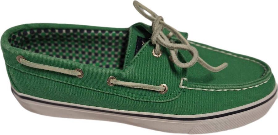 Sperry BOOTSHOE-CANVAS-GREEN