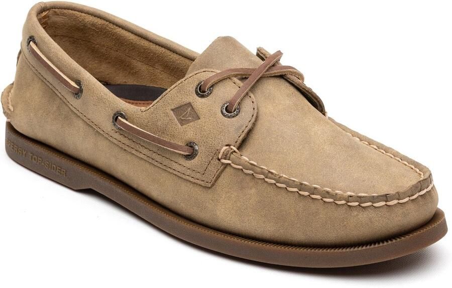 Sperry Authentiek Origineel 2 OOG Tan Distress Tan FW Boat Shoes FW Boat Shoes Volwassenen - Foto 2