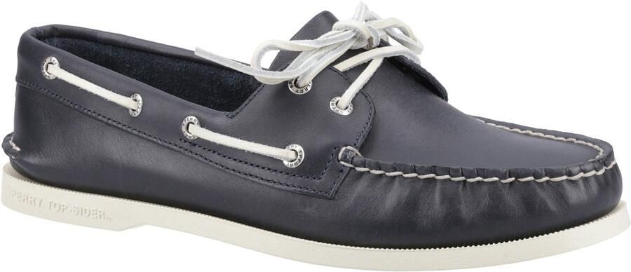 Sperry Authentiek Origineel 2 VETERS Breed Marineblauw FW Boat Shoes FW Boat Shoes Volwassenen - Foto 2