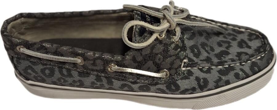 Sperry BOOTSHOES-CANVAS-BLACK LEOPARD