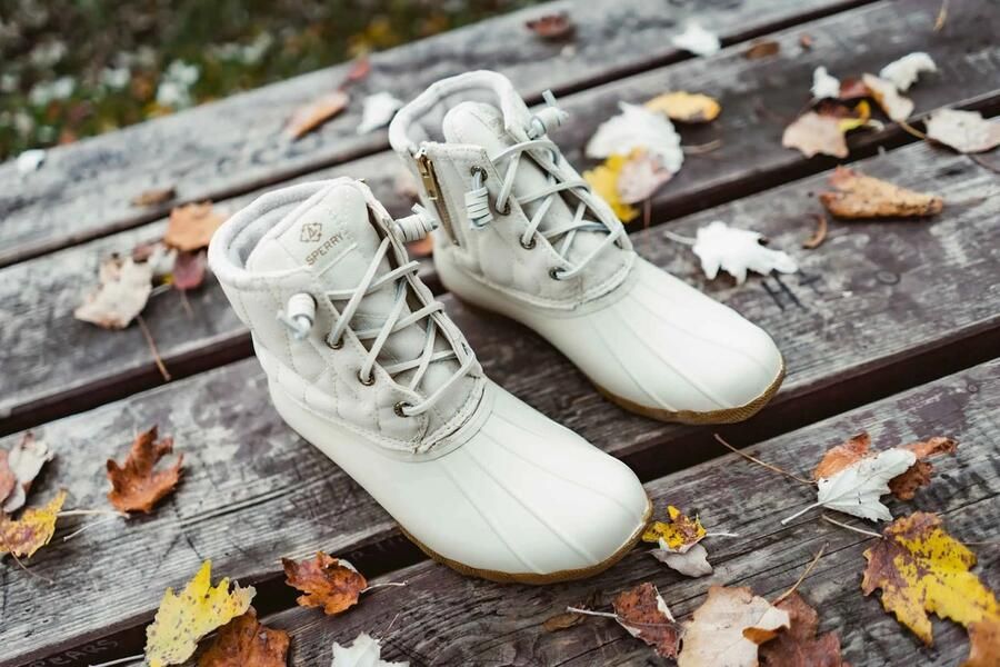 Sperry Winterlaarzen voor dames wms saltwater ivory - Foto 2