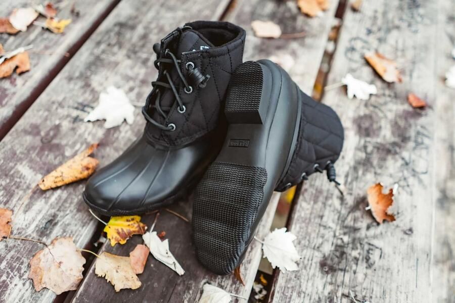 Sperry Wms Saltwater zwarte winterlaarzen voor dames - Foto 2