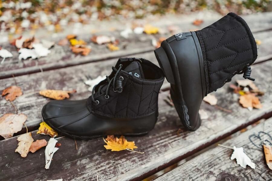 Sperry Wms Saltwater zwarte winterlaarzen voor dames - Foto 2