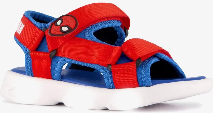 Spider-Man jongens sandalen met lichtjes rood blauw