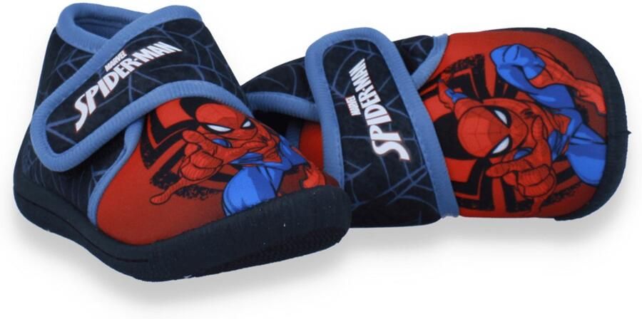 Spider-Man Spiderman Jongens Pantoffel Zwart grijs