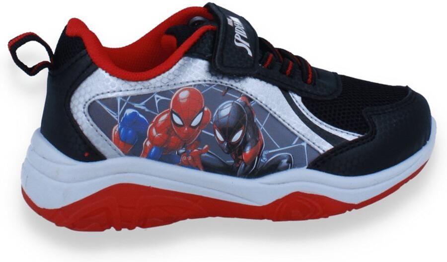 Spider-Man Spiderman Jongens Sneaker Met Lichtjes Zwart