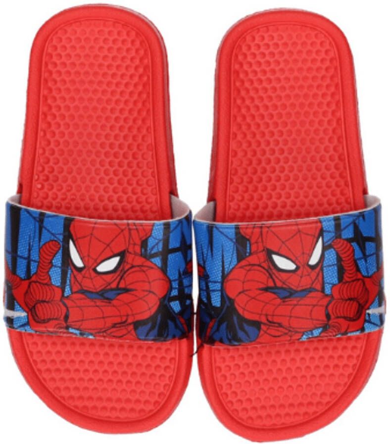 Spider-Man Spiderman Jongens Badslipper Rood