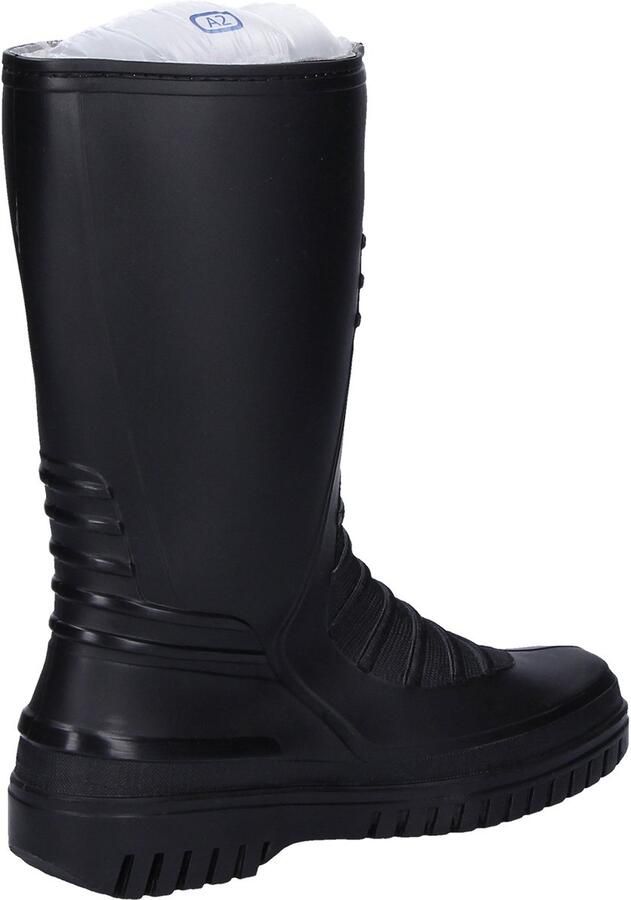 Spirale winterlaarzen Zwarte winterlaarzen met spiraalmotief - Foto 2