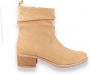 Spm Shoes & Boots SPM dames enkellaarsje Miriam BEIGE - Thumbnail 1