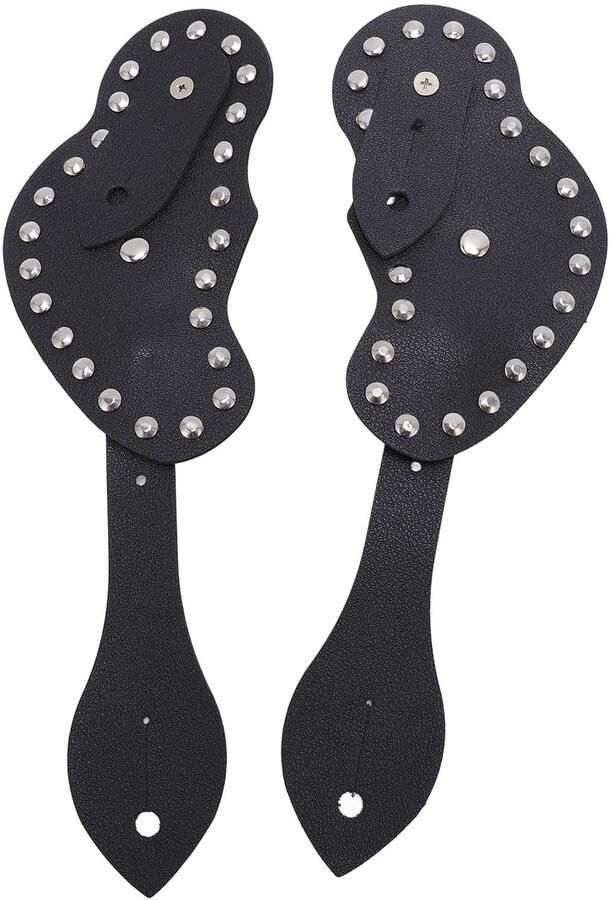 Spoorenrie Verstelbaar Leer Enkele laag Cow Boots 2 Stuks Stijlvol en functioneel Sporen