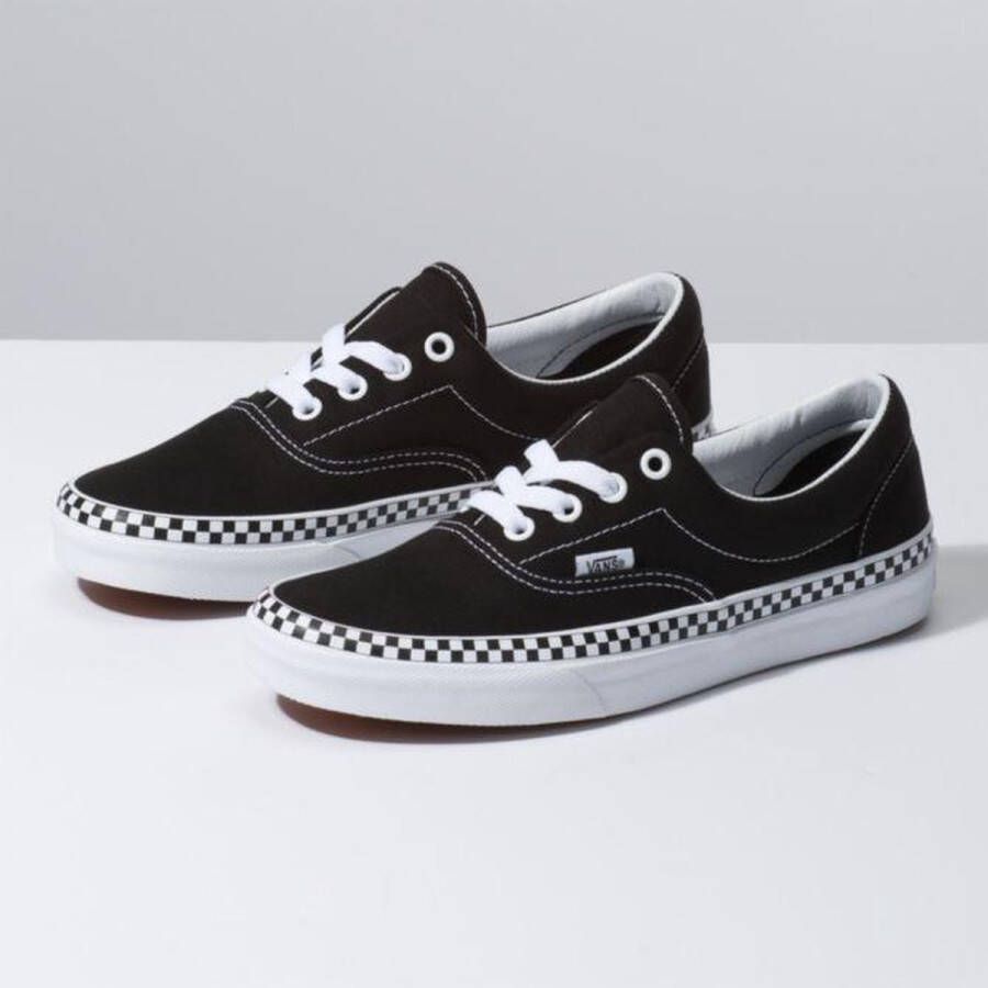 Vans Canvas Sneakers met Lage Profiel Black Dames