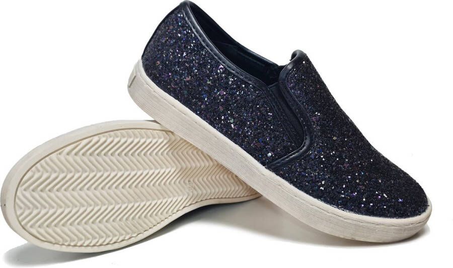 Sprox DONKER BLAUWE KINDERSCHOENEN MET GLITTER