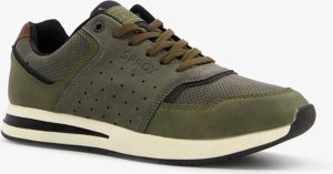 Sprox heren sneakers Groen Uitneembare zool