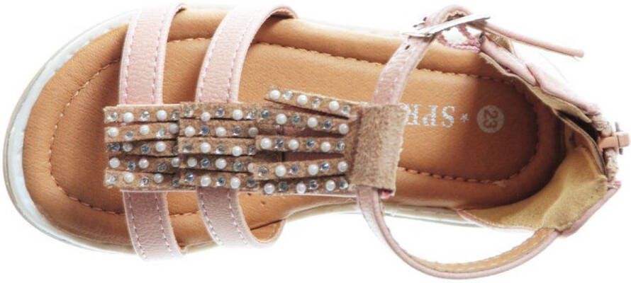 Sprox Kleine Roze Meisjessandaal Met Franjes - Foto 2